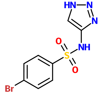 (图片) MC011701 4-Bromo-N-(1H-1,2,3-triazol-4-yl)benzenesulfonamide